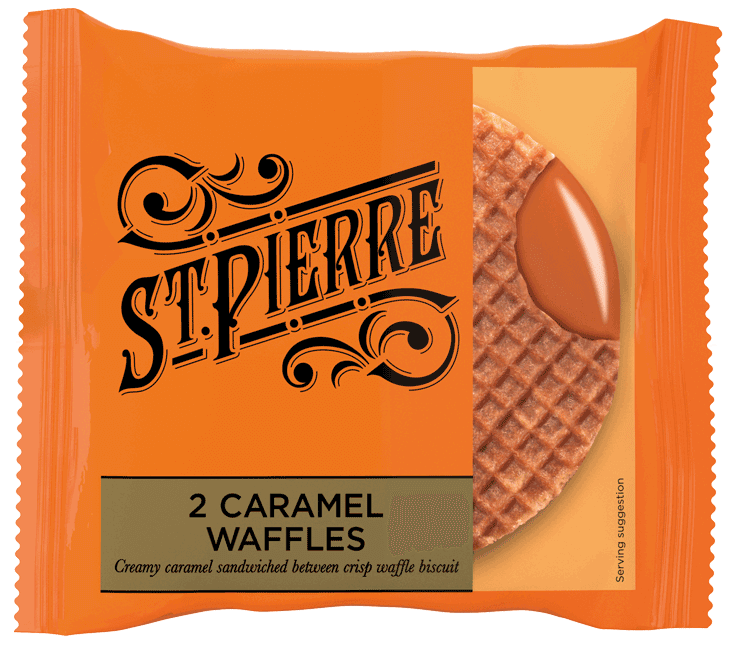 spuk-caramel-waffle–2020 Two St Pierre Caramel Waffles inside packaging